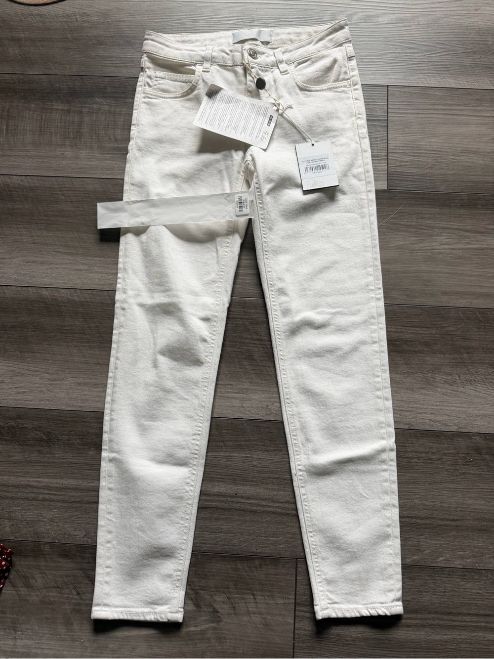 Haikure White Skinny Jeans